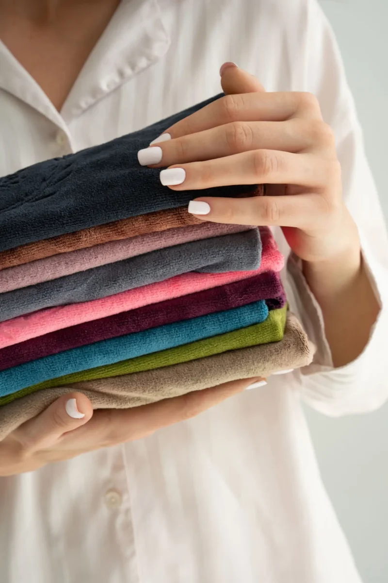 Prabangus SPA ir paplūdimio mikropluošto rankšluostis pelenų rožinis