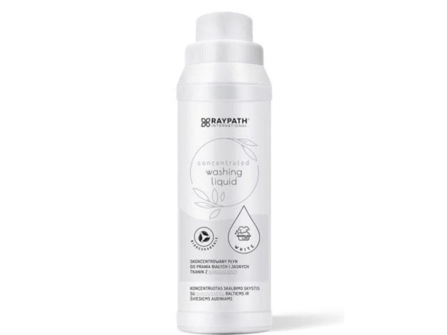raypath-skalbiklis Koncentruotas skalbimo skystis su nanosidabru (šviesiems audiniams) 500ml