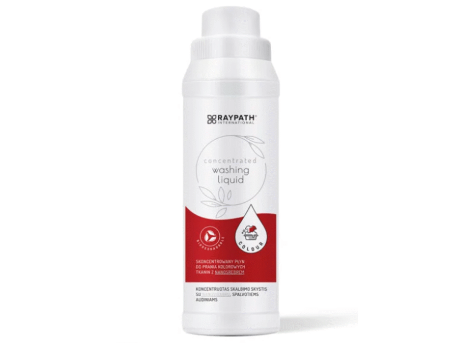 raypath-skalbiklis-spalvortiems Koncentruotas skalbiklis su nanosidabru (spalvotiems audiniams) 500 ml