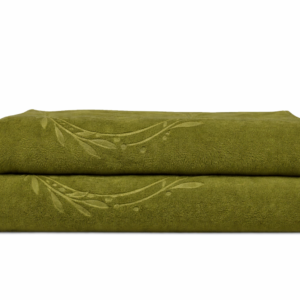 Mikropluošto kūno rankšluostis alyvuogių spalvos