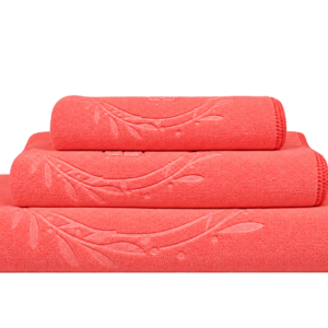 Peach Microfiber Towel Set Peach Microfiber Towel Set – Elia’s HOME